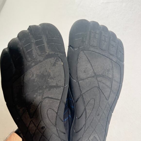 Lifeguard Water Shoes Men's 12/13 Ankle High Water Socks Black Blue #01662 - Picture 14 of 16